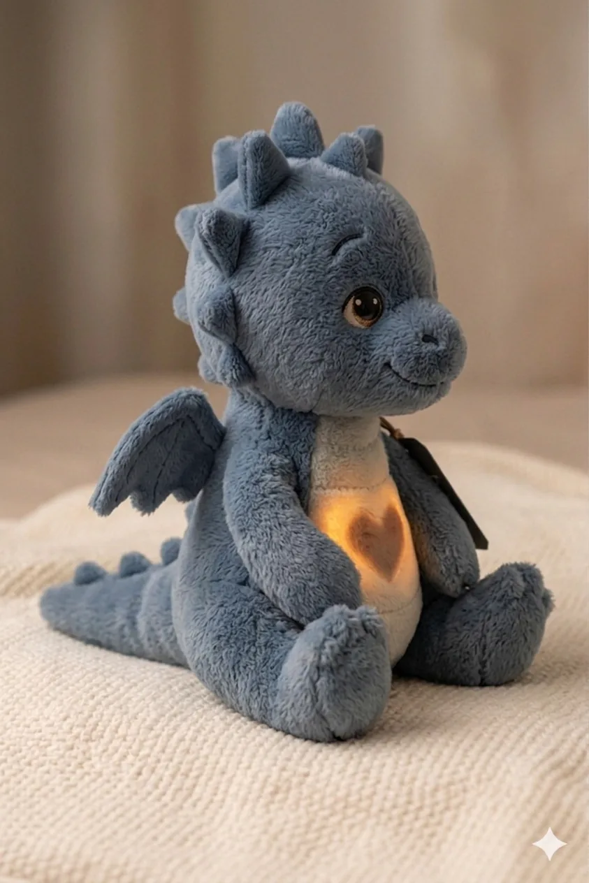 Blaze side view showing the ember heart