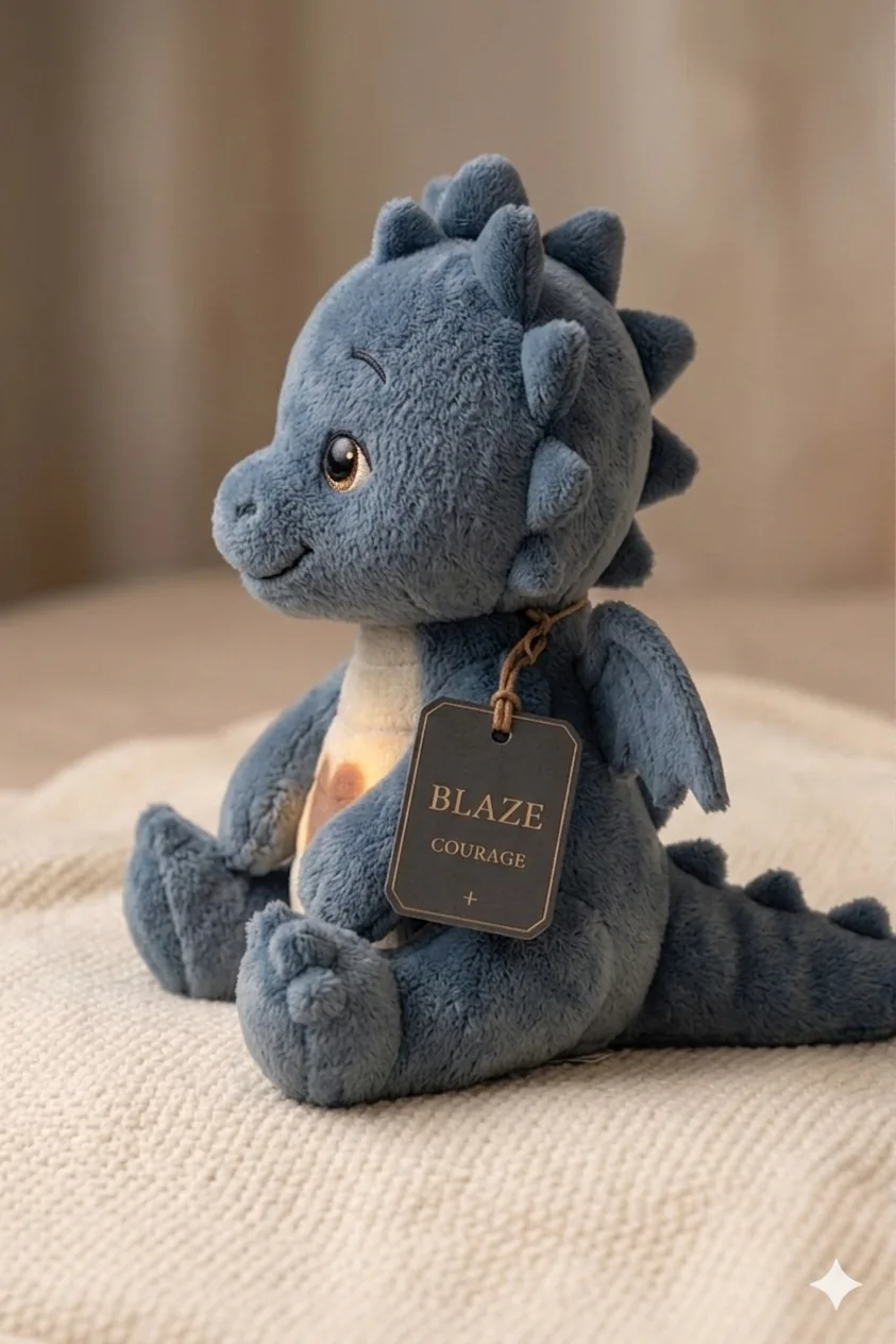 Blaze with the Glowkin Courage hangtag